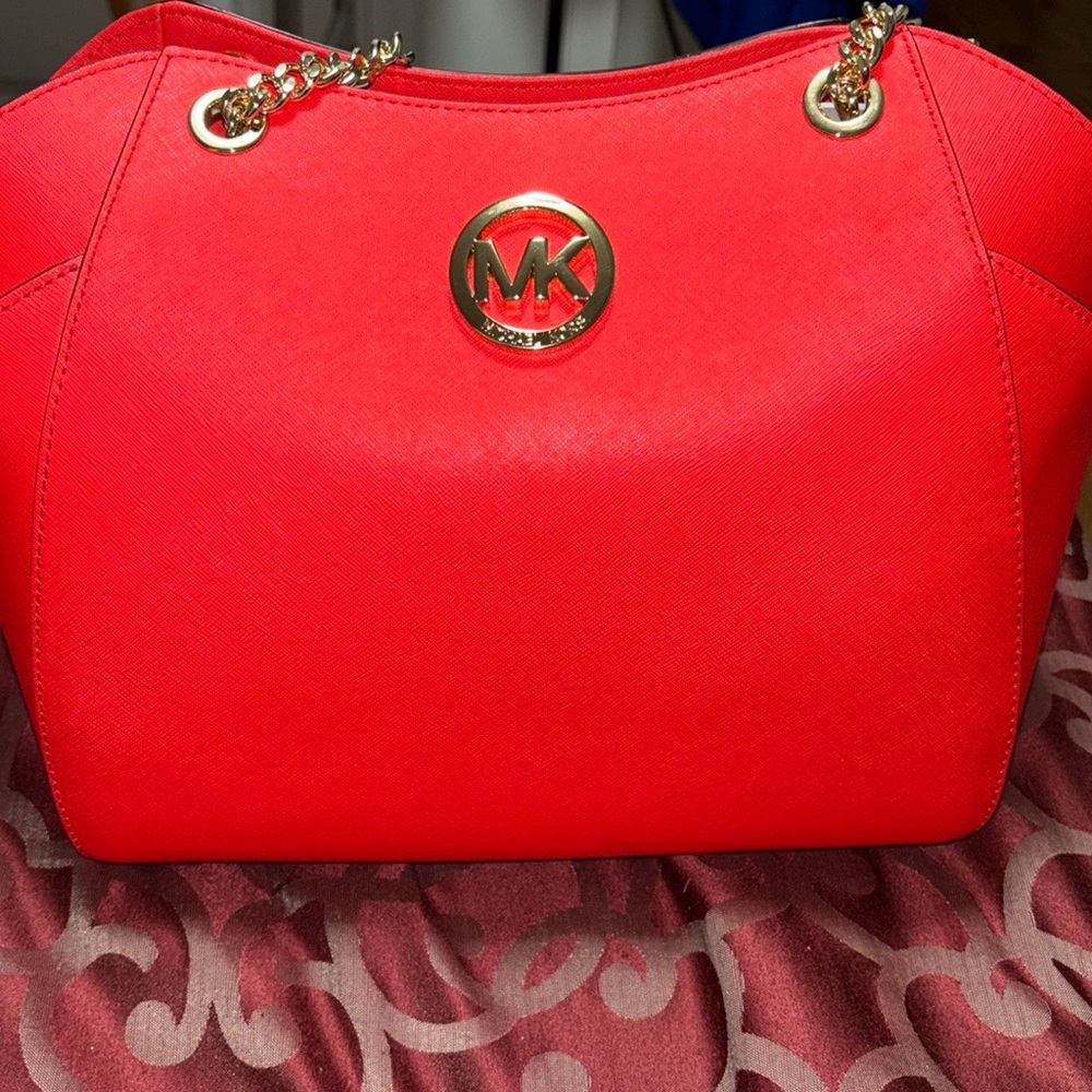 Micheal Kors Red Purse